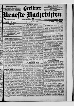 Berliner Neueste Nachrichten vom 15.03.1907