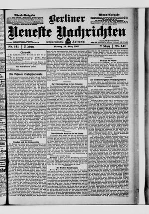 Berliner Neueste Nachrichten on Mar 18, 1907