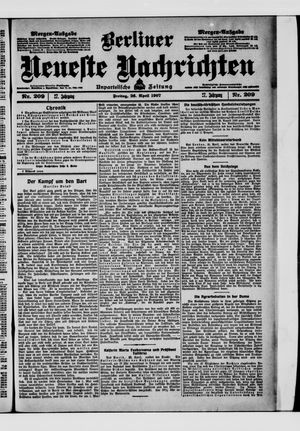 Berliner Neueste Nachrichten on Apr 26, 1907