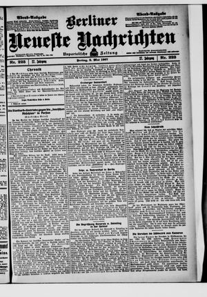 Berliner Neueste Nachrichten vom 03.05.1907