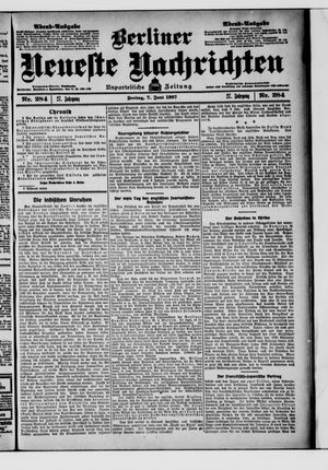 Berliner Neueste Nachrichten on Jun 7, 1907