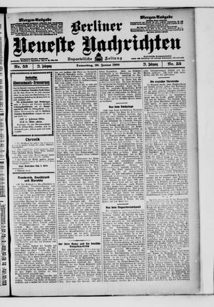 Berliner Neueste Nachrichten vom 30.01.1908