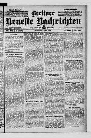 Berliner Neueste Nachrichten vom 02.05.1908