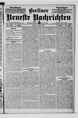 Berliner Neueste Nachrichten vom 08.05.1908