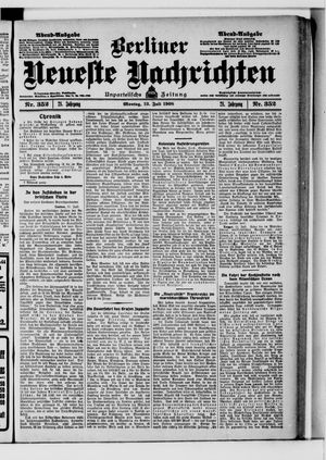 Berliner Neueste Nachrichten on Jul 13, 1908