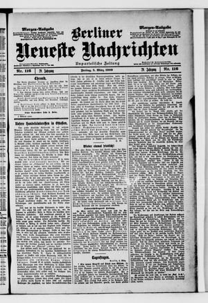 Berliner neueste Nachrichten vom 05.03.1909