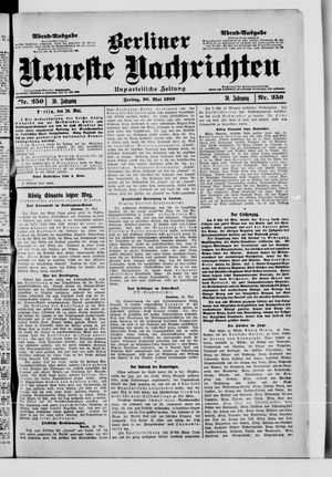 Berliner Neueste Nachrichten vom 20.05.1910