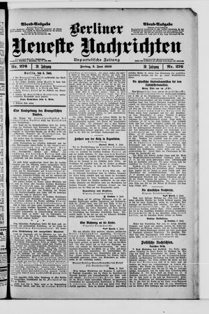 Berliner Neueste Nachrichten on Jun 3, 1910