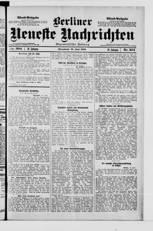Berliner Neueste Nachrichten vom 18.06.1910