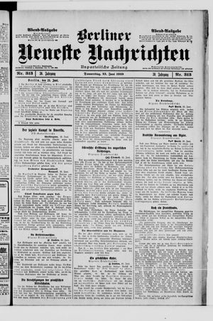 Berliner Neueste Nachrichten vom 23.06.1910
