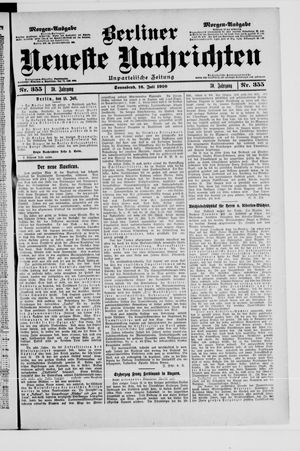 Berliner Neueste Nachrichten vom 16.07.1910
