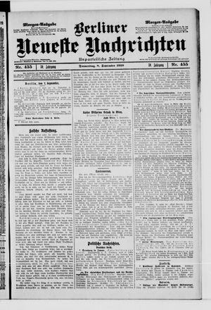 Berliner Neueste Nachrichten vom 08.09.1910