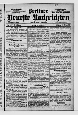 Berliner Neueste Nachrichten vom 31.03.1911