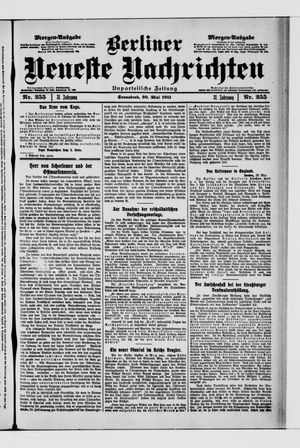 Berliner Neueste Nachrichten vom 20.05.1911