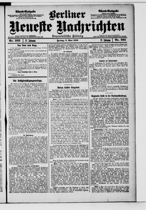 Berliner Neueste Nachrichten vom 03.05.1912