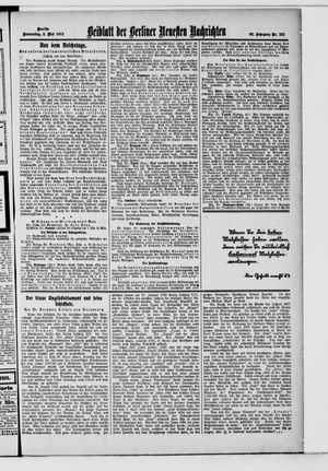Berliner Neueste Nachrichten vom 09.05.1912