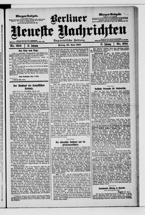 Berliner Neueste Nachrichten vom 28.06.1912