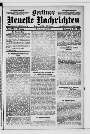 Berliner Neueste Nachrichten vom 04.07.1912