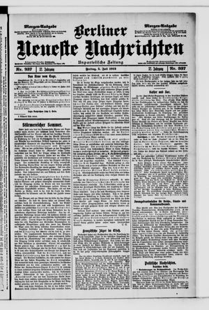 Berliner Neueste Nachrichten vom 05.07.1912