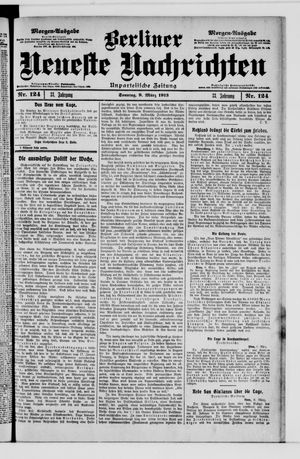Berliner Neueste Nachrichten vom 09.03.1913