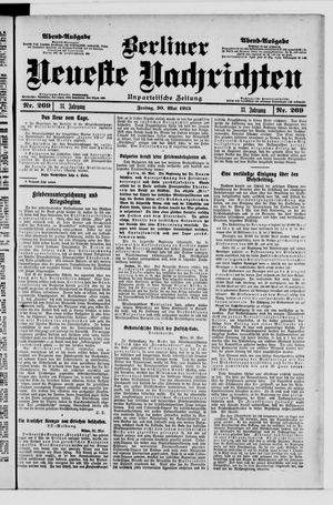 Berliner Neueste Nachrichten vom 30.05.1913