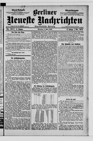 Berliner Neueste Nachrichten vom 02.06.1913