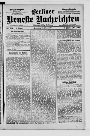Berliner Neueste Nachrichten vom 23.10.1913