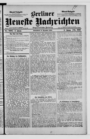 Berliner Neueste Nachrichten vom 06.12.1913