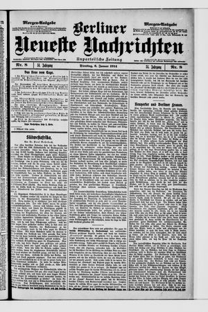 Berliner Neueste Nachrichten vom 06.01.1914