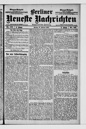 Berliner Neueste Nachrichten vom 27.02.1914