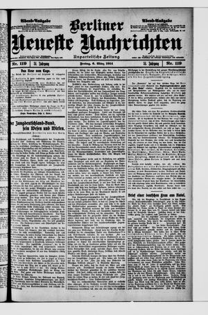 Berliner Neueste Nachrichten vom 06.03.1914
