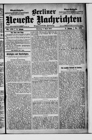 Berliner Neueste Nachrichten vom 07.04.1914
