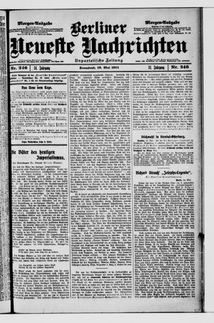 Berliner Neueste Nachrichten vom 16.05.1914