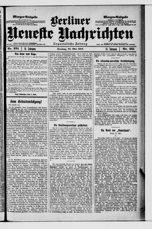 Berliner Neueste Nachrichten vom 19.05.1914