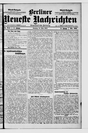 Berliner Neueste Nachrichten vom 25.05.1914
