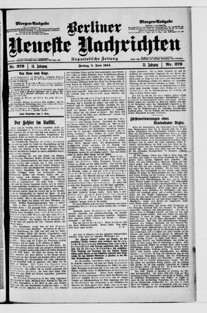 Berliner Neueste Nachrichten vom 05.06.1914