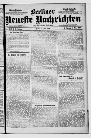 Berliner Neueste Nachrichten vom 05.06.1914