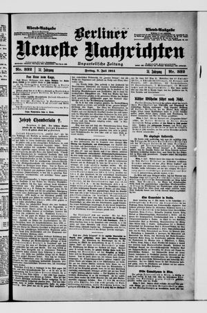 Berliner Neueste Nachrichten vom 03.07.1914