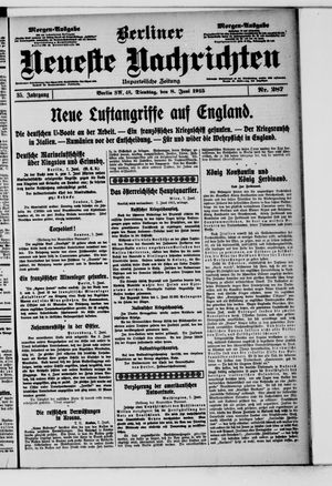 Berliner Neueste Nachrichten vom 08.06.1915