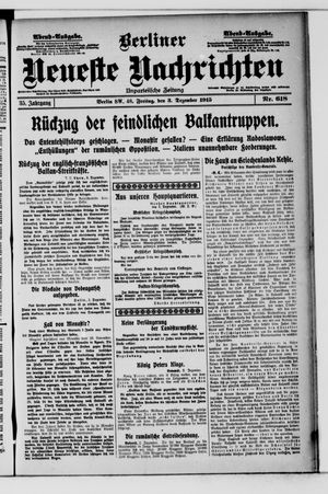 Berliner Neueste Nachrichten vom 03.12.1915