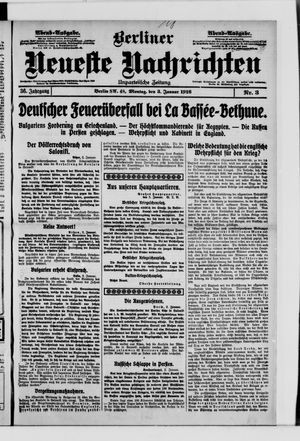 Berliner Neueste Nachrichten vom 03.01.1916