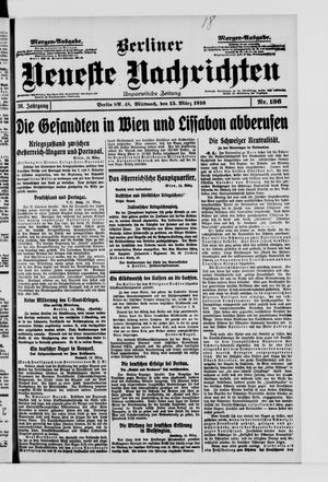 Berliner Neueste Nachrichten on Mar 15, 1916