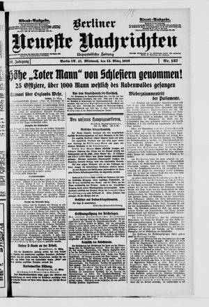 Berliner Neueste Nachrichten vom 15.03.1916
