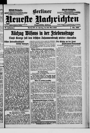 Berliner Neueste Nachrichten vom 26.05.1916
