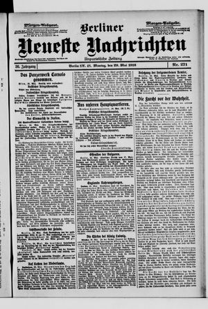 Berliner Neueste Nachrichten vom 29.05.1916