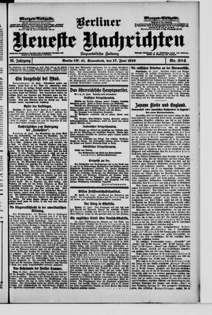 Berliner Neueste Nachrichten on Jun 17, 1916