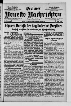 Berliner Neueste Nachrichten vom 24.07.1916