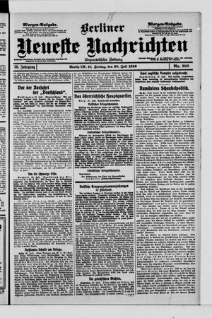 Berliner Neueste Nachrichten vom 28.07.1916