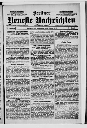 Berliner neueste Nachrichten vom 04.01.1917