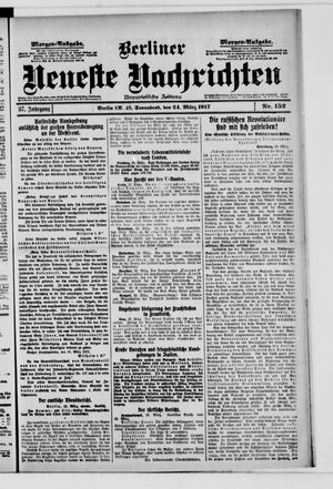 Berliner Neueste Nachrichten vom 24.03.1917
